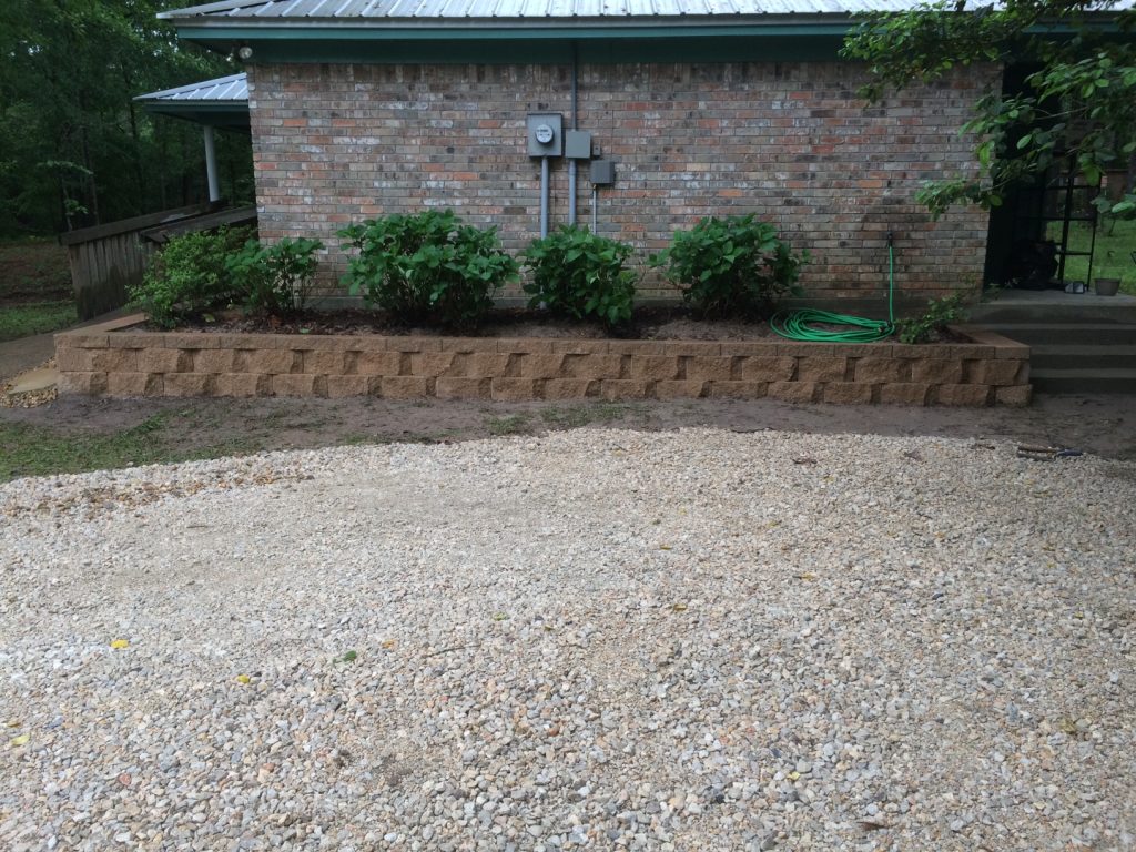 walls and retaining wall 21